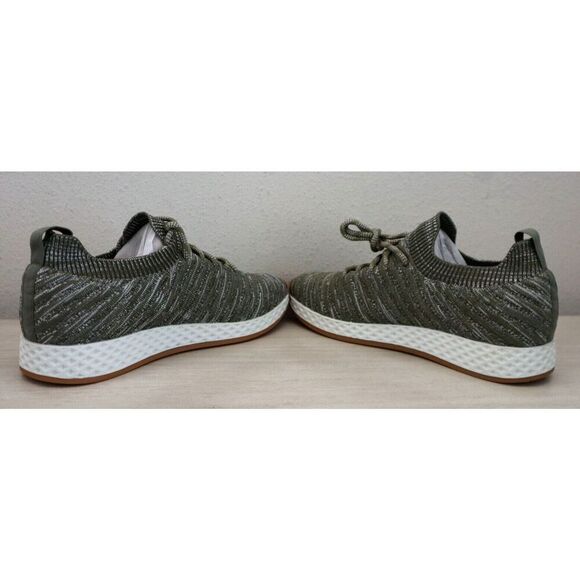 Urban Sport x J/Slides Women's 8.5M Khaki 2-Tone Opy Stretch Knit Sneakers SiB - Picture 10 of 13